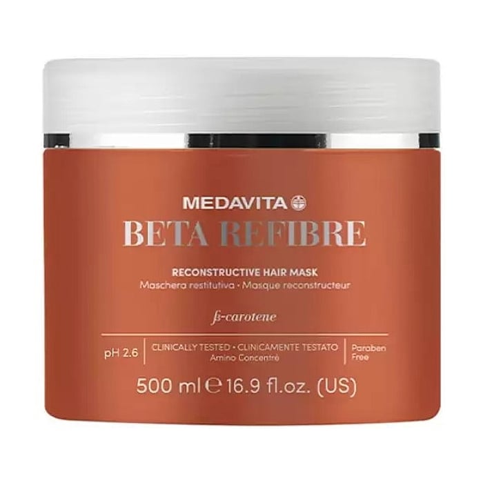 Відновлювальна маска Medavita Beta-Refibre Reconstructive Hair Mask для пошкодженого волосся, 500 мл